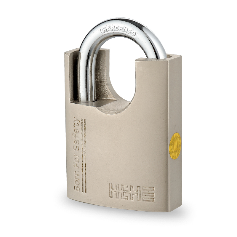 Premium Security Ni-Plated Shackle Protect Iron Padlock