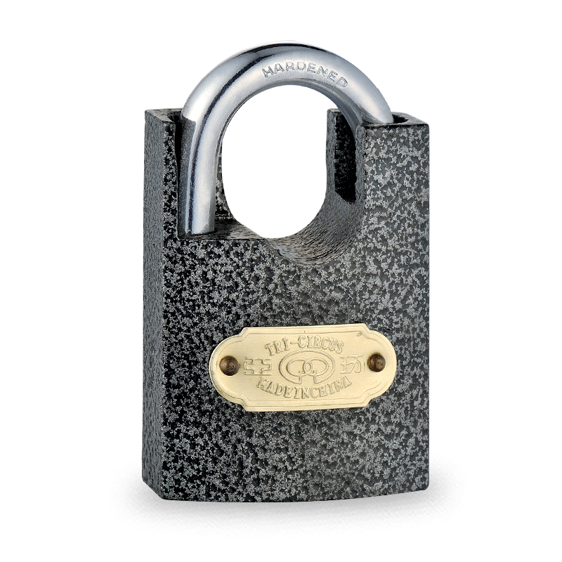 Premium Security Shackle Half Protect Iron Padlock