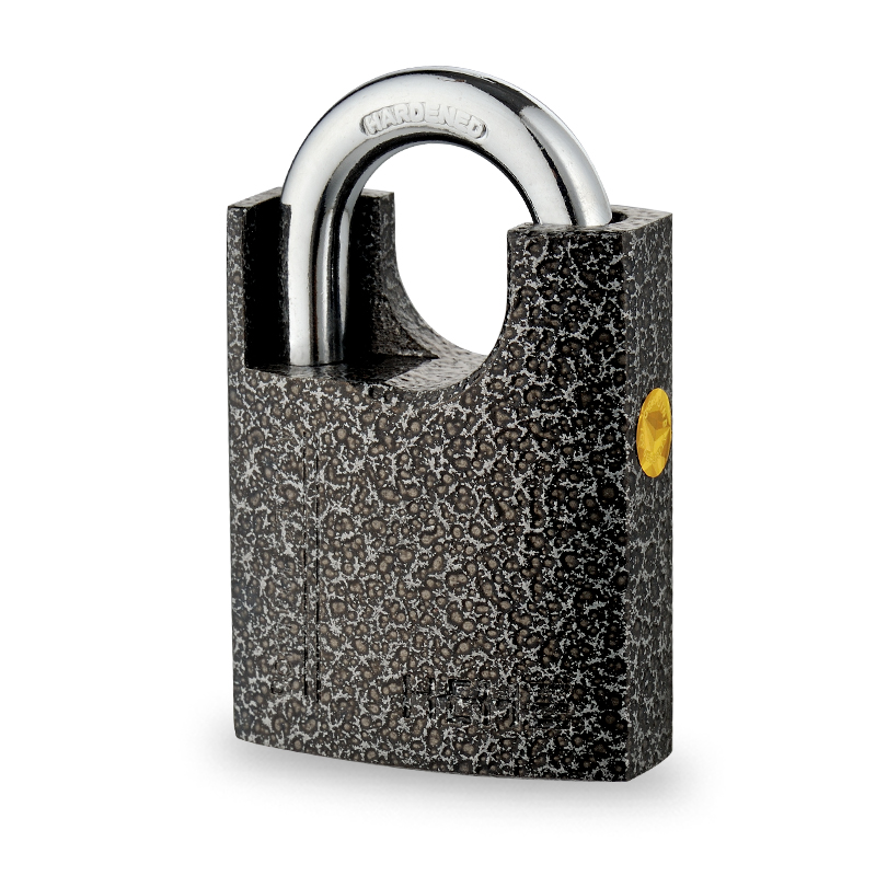 Premium Security Black Painted Shackle Protect Iron Padlock