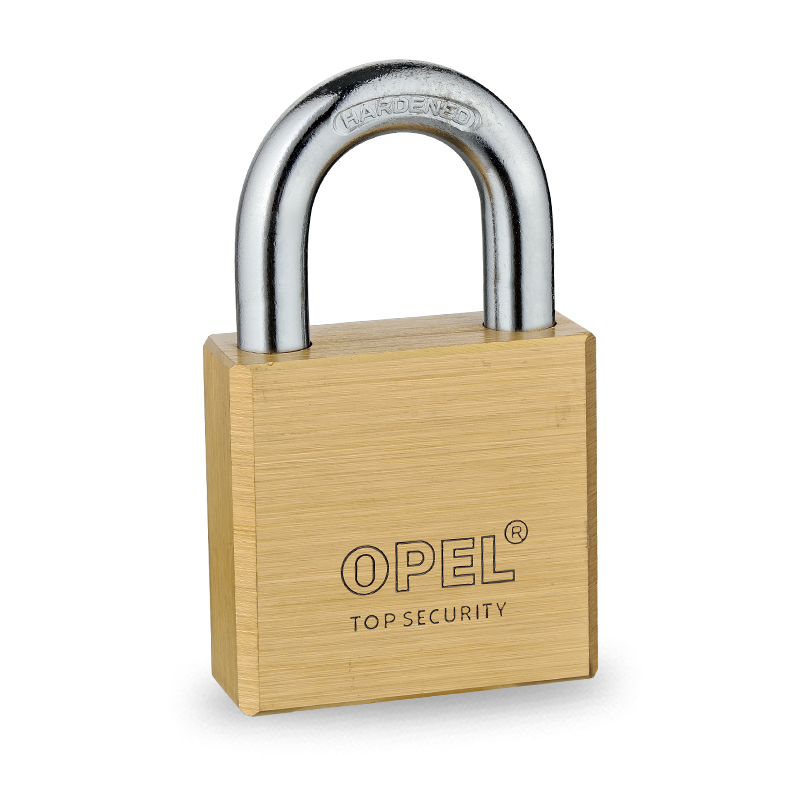 Premium Security Square Brass S Key Padlock